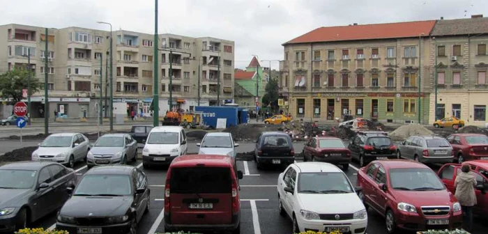 Piaţa Bălcescu din Timişoara Foto