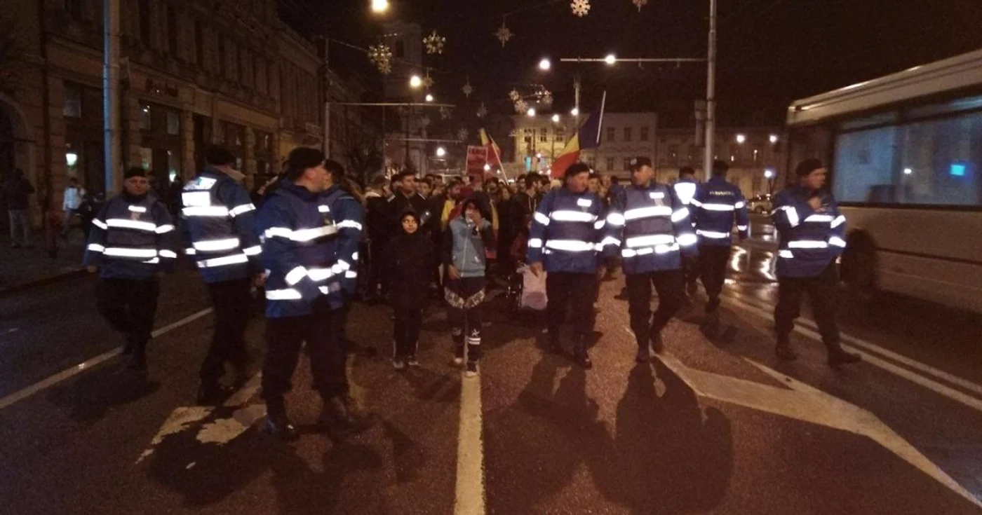 cluj ziua a 7 a de protest. foto florina pop 