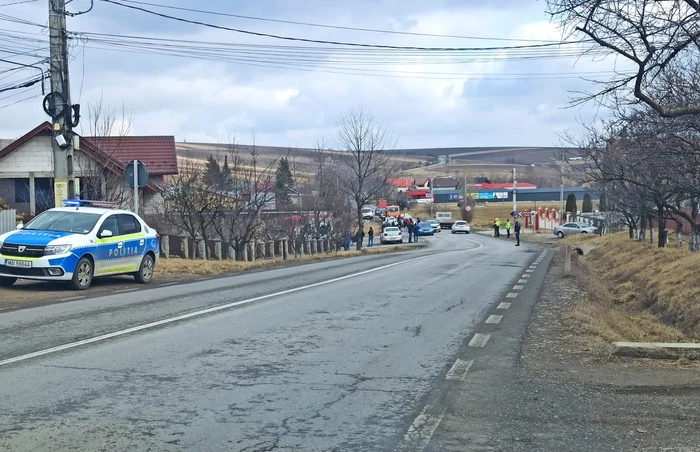 Autoarea unei tamponări în serie a fost o șoferiță FOTO Facebook Claudiu Diana