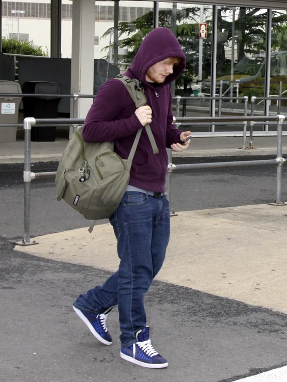 Ed Sheeran Arrives In Washington DC jpeg