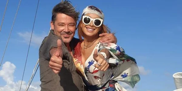 Anamaria Prodan și Cristi Iacob filmează în Bali Sursa arhivă personală  