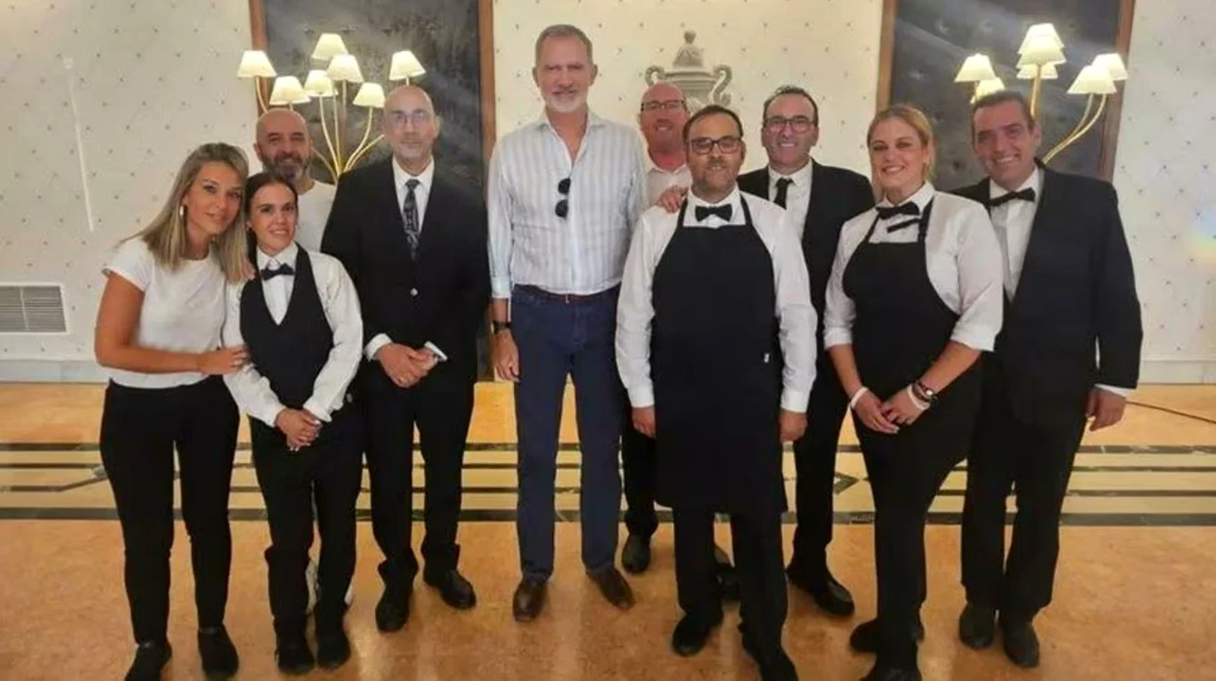 Regele Felipe in Ubeda foto instagram jpg