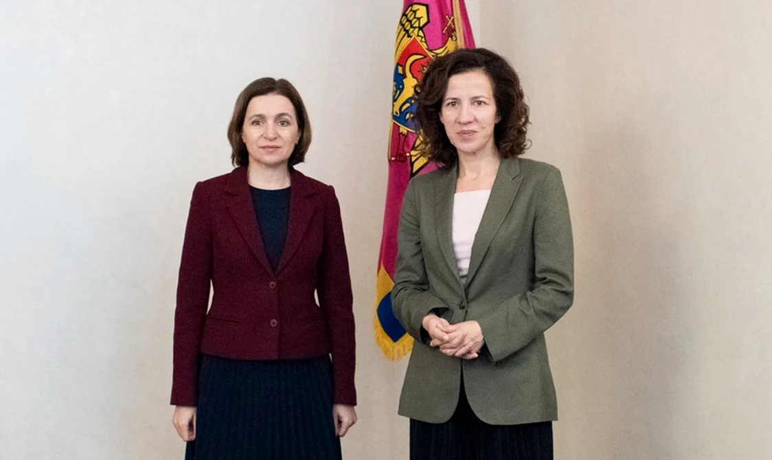 Roxana Mînzatu și Maia Sandu au avut o întrevedere la Chișinău. FOTO: Facebook