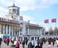 3 protest in coreea de nord kim jong un defaimat jignit de un mesaj graffiti fiu de catea 2 jpg jpeg