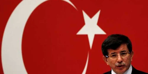 Ahmet Davutoglu, ministrul de externe al Turciei.
