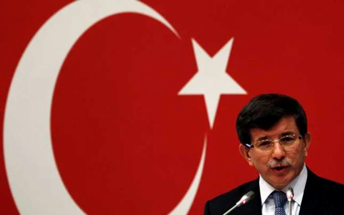 Ahmet Davutoglu, ministrul de externe al Turciei.