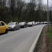 Coada Aeroportul International Iasi jpg