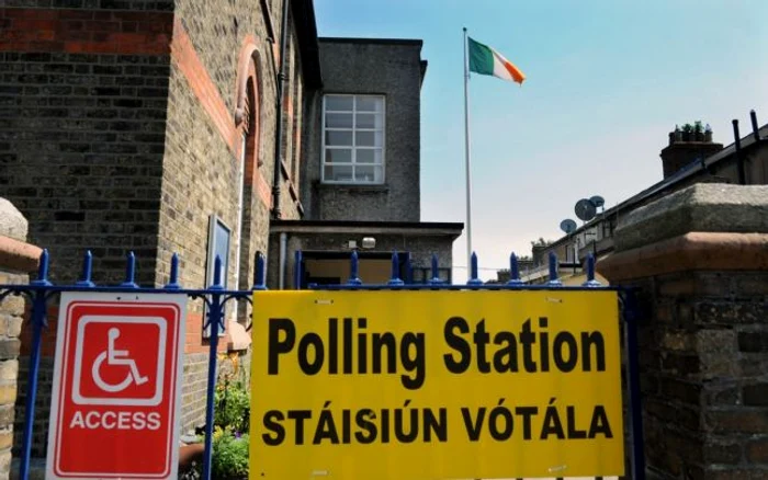 Sectie de votare in Irlanda FOTO EPA-EFE