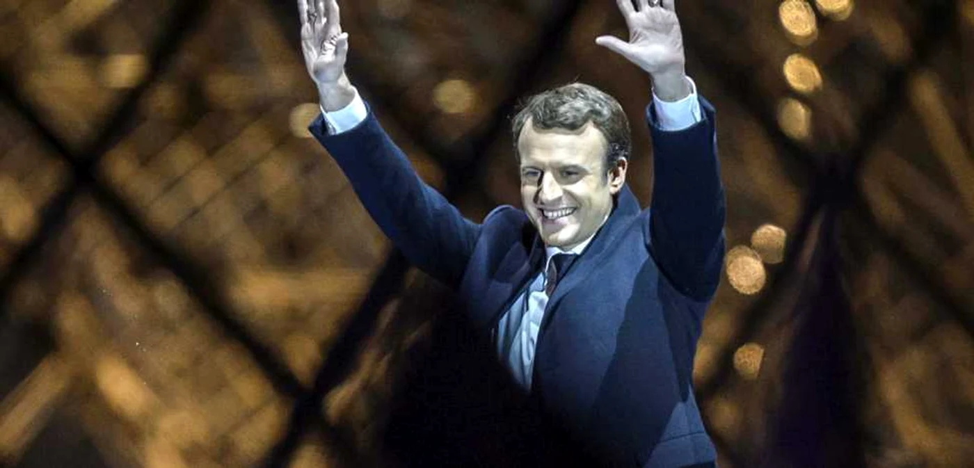 Emmanuel Macron, noul preşedinte al Franţei FOTO Arhivă