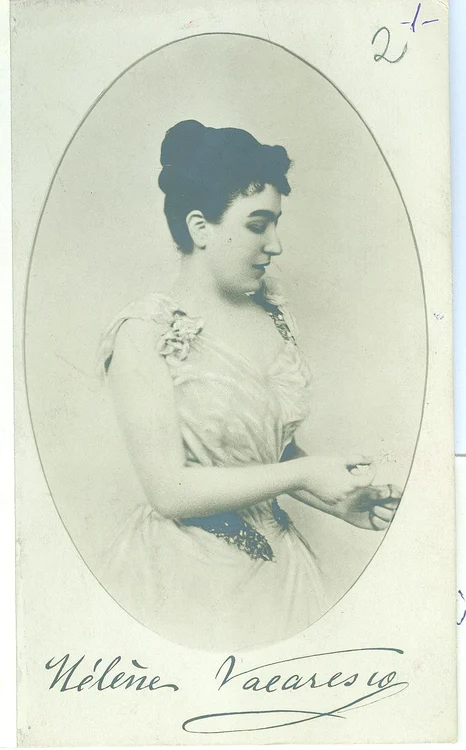 Elena Văcărescu ANR, SANIC, Colecţia Scriitori Români, dosar 2, f. 1