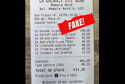 Bon fiscal fals Foto Mamaia Nord Năvodari Facebook jpg