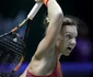 Simona Halep la Singapore FOTO AP  