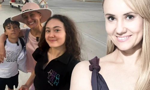 Oana Ioniță a bifat primul eveniment împreună cu cei doi copii ai săi, Max și Isabel   