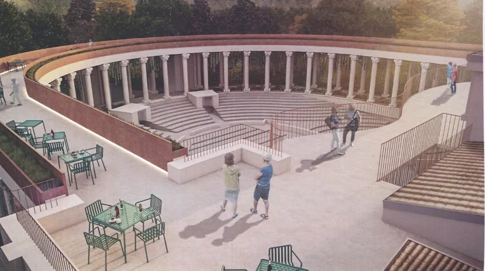 Teatrul de vară din Parcul Bazilescu va avea încă un nivel