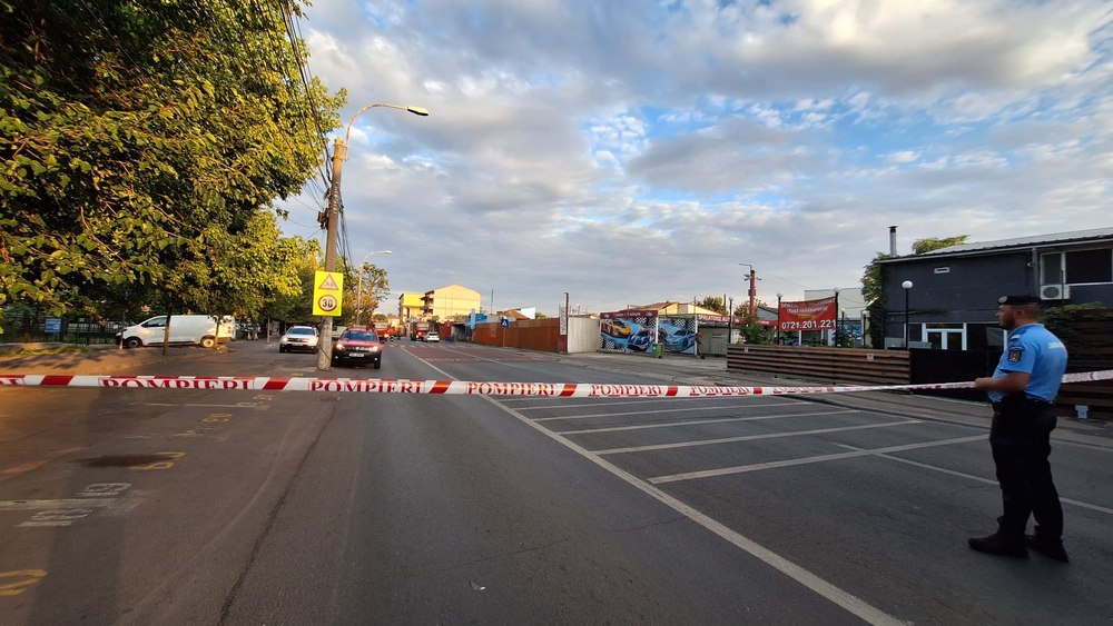 Pericol de explozie la o stație GPL din Capitală. Pompierii au securizat zona