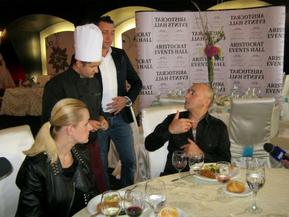 Marcel PAvel si sotia lui, Violeta