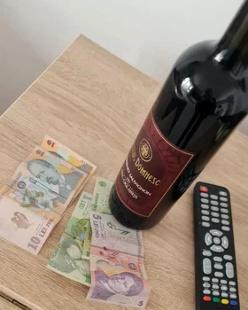 Turiștii i-au lăsat lui Trăistariu șpagă o sticlă de vin și bani de reparații / Sursa: Facebook 