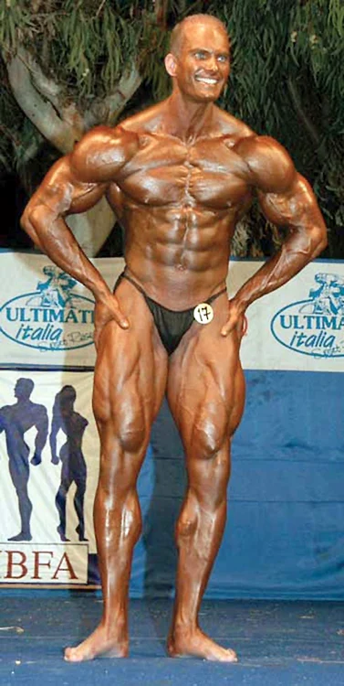 Peter van der Veen a fost încoronat cel mai bine bărbat din Europa în 2005