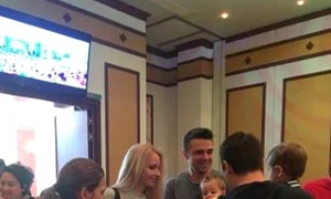 Cornel Ilie şi soţia sa Eliza au apărut la un eveniment de copii cu micuţa lor, Zara jpeg