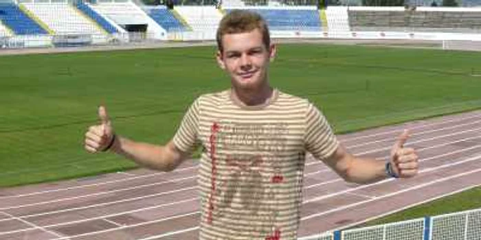 Fabian Himcinschi este o tânără speranţa a fotbalului albaiulian