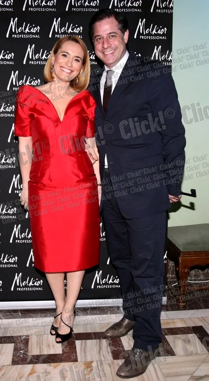 Andreea Esca şi soţul ei, Alexandre Eram, la Gala Premiilor Gopo 2014. (Foto: Dorin Constanda)