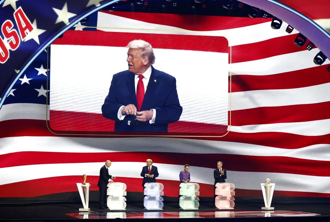 Donald Trump a fost prezent la tragerea la sorți a grupelor CM de fotbal (Foto: EPAImages)