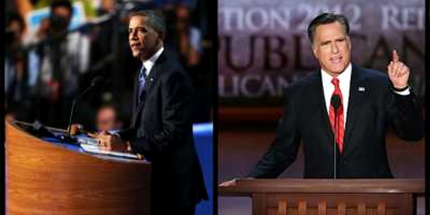 Barack Obama şi Mitt Romney