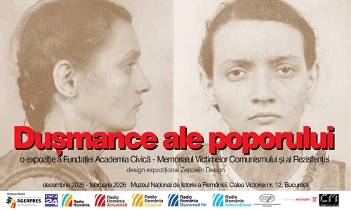 Afiș expo Dușmancele poporului MNIR DECEMBRIE 2025 jpg