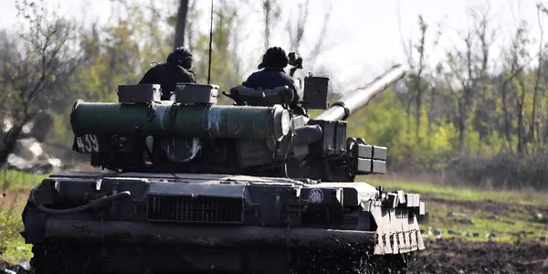  Tanc T-80 al Miliției Republicii Populare Lugansk FOTO Profimedia 
