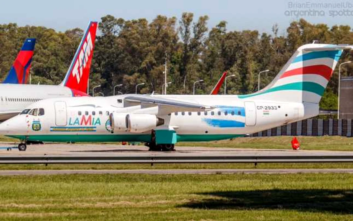 Avionul care s-a prăbuşit în Columbia FOTOTwitter/ Brian Emmanuel