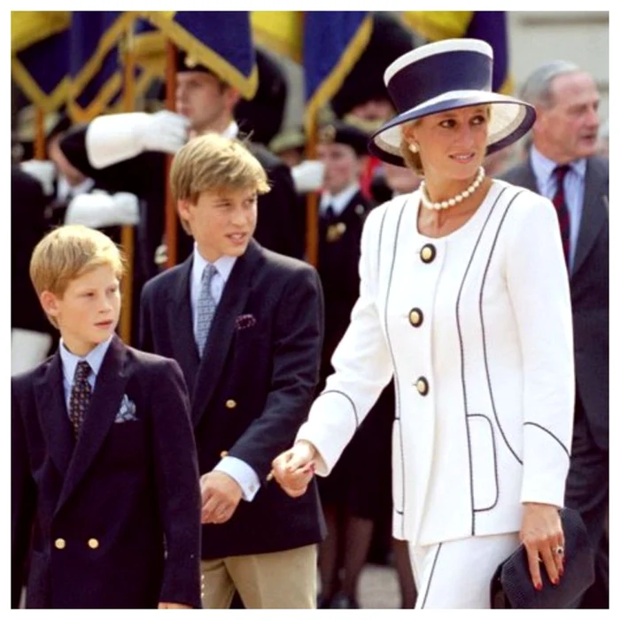 Diana, William şi Harry (Foto: Profimedia)