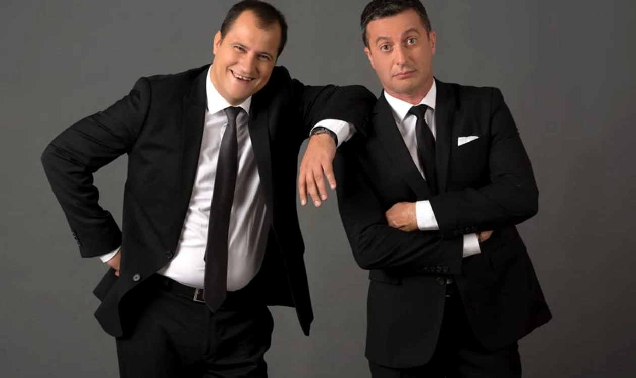 Șerban Huidu și Codruț Kegheș sunt din nou colegi de prezentare la "Cronicuță" Sursa: Prima TV  