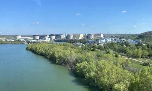 Seceta oprește un reactor al centralei de la Cernavodă. Dunărea a ajuns la un minim istoric FOTO Apele Române