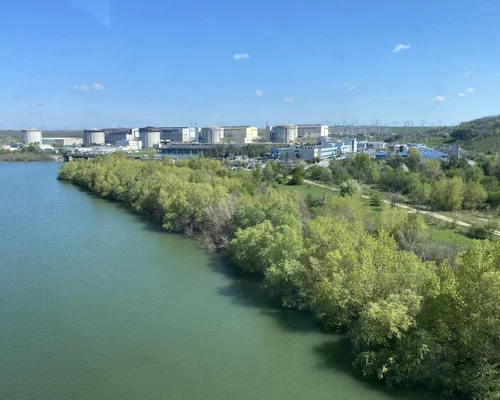 Seceta oprește un reactor al centralei de la Cernavodă. Dunărea a ajuns la un minim istoric FOTO Apele Române