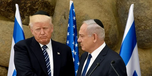 Donald Trump şi Benjamin Netanyahu FOTO EPA-EFE