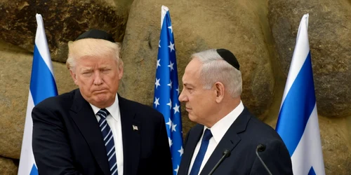 Donald Trump şi Benjamin Netanyahu FOTO EPA-EFE