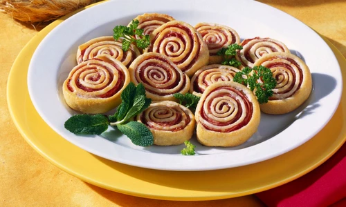 Pastry Rolls with Ham jpeg