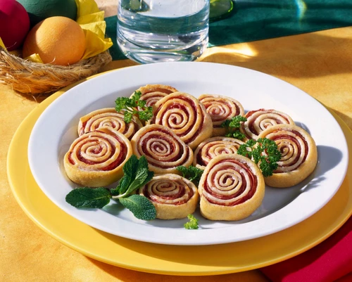 Pastry Rolls with Ham jpeg