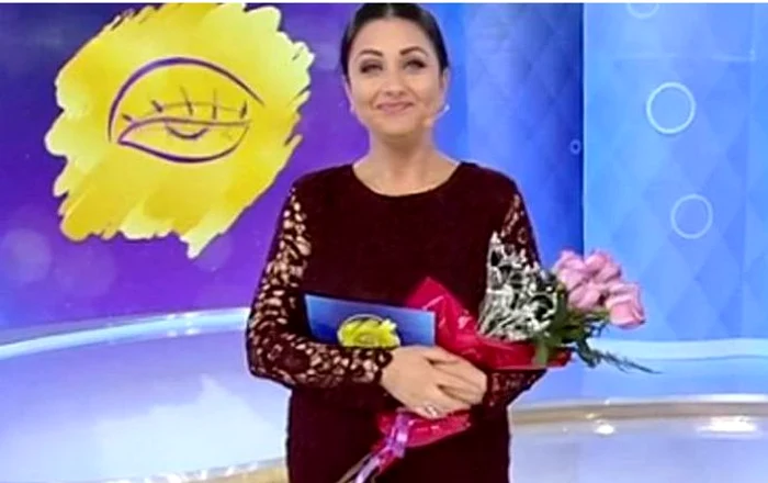 Gabriela Cristea și-a serbat ziua de nume în direct la TV