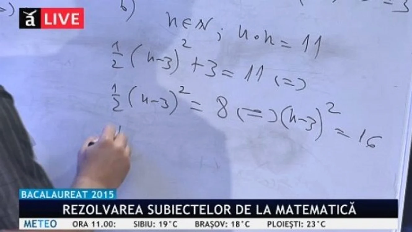 BAC 2015. Rezolvare subiecte Matematică M1 și M2