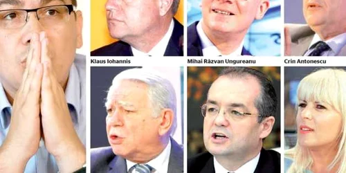 INSCOP Ponta Iohannis Melescanu Ungureanu MRU Antonescu Melescanu Boc Udrea