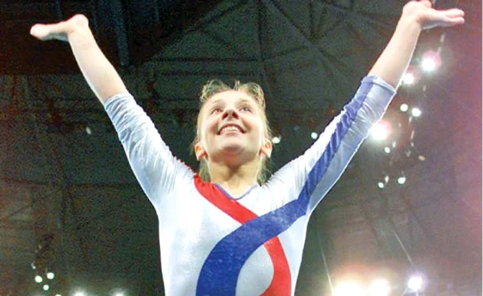 Imagine memorabilă de la Olimpiada din 2000: Octavian Bellu şi Andreea Răducan, înainte de izbucnirea scandalului cu  Nurofenul buclucaş