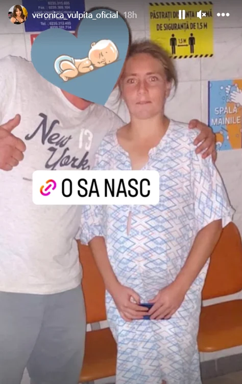 Vulpița a născut pentru a treia oară / foto: Instagram