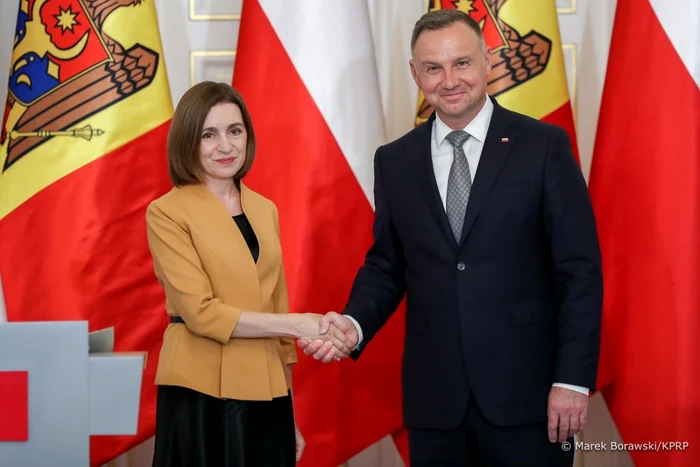 Maia Sandu si Duda