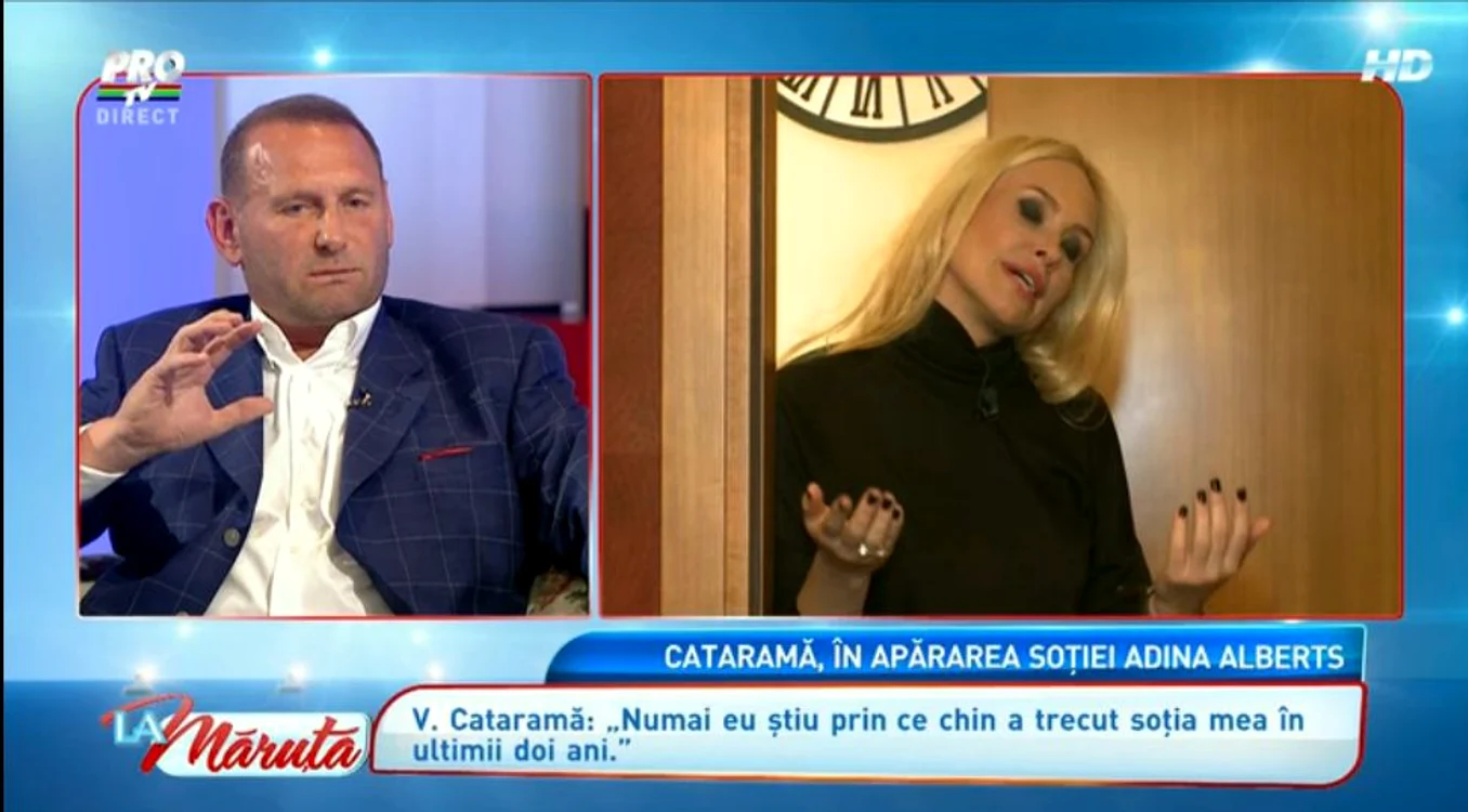 Viorel Cataramă a încercat să spună publicului şi varianta sa