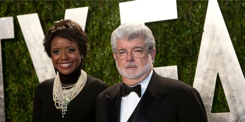 george lucas si mellody foto AFP