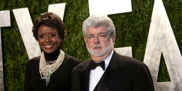 george lucas si mellody foto AFP