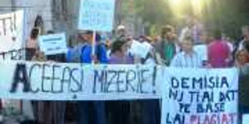 Proteste în Capitală. Românii vor schimbare