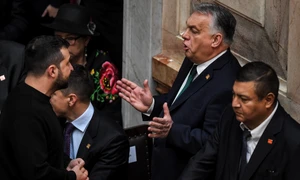 Volodimir Zelenski si Viktor Orban in Argentina profimedia 0828372466 jpg