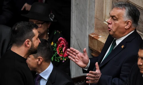 Volodimir Zelenski si Viktor Orban in Argentina profimedia 0828372466 jpg